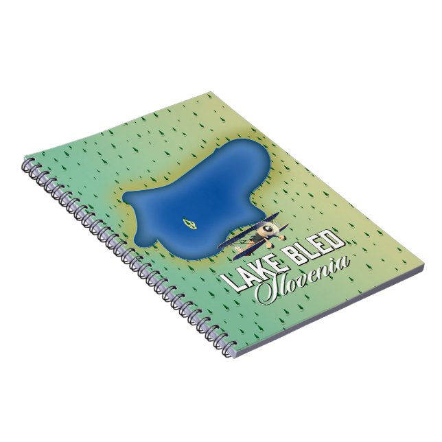 Lake Bled Slovenia Notebook (Right Side)