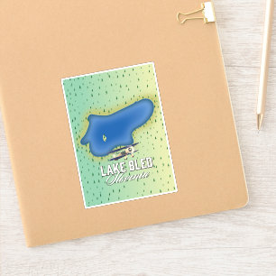Lake Bled Slovenia Sticker