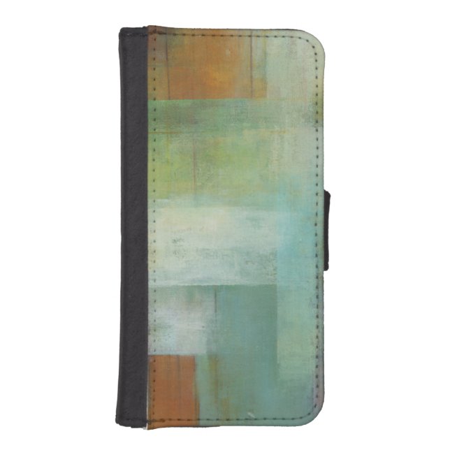 Lake Blue Essence II iPhone Wallet Case (Front)