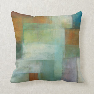 Lake Blue Essence II Throw Pillow