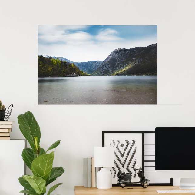Lake Bohinj, Slovenia Poster (Home Office)