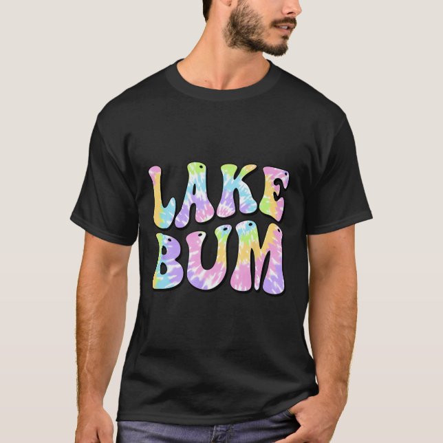 Lake Bum Summer Fishing Boating Sailing Boat Women T-Shirt (Front)