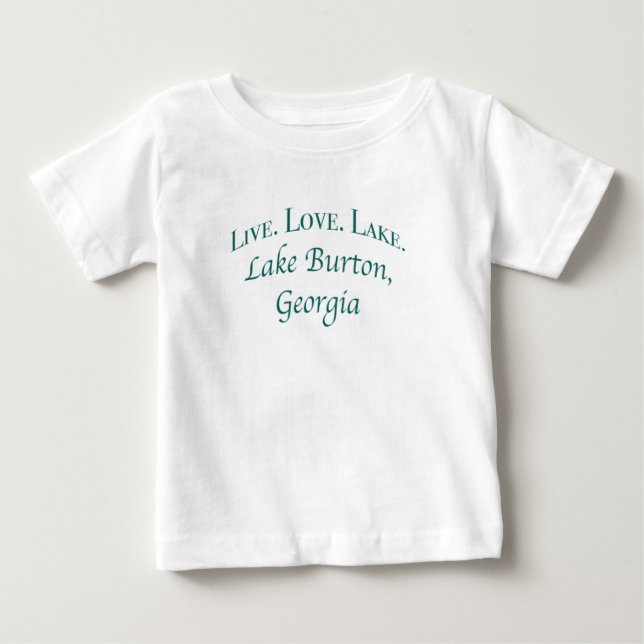 Lake Burton baby T-Shirt (Front)