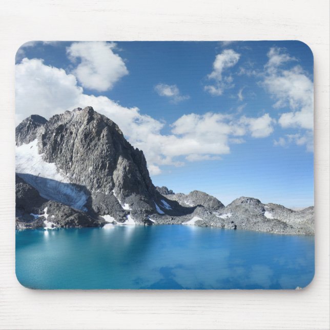 Lake Catherine and Banner Peak 2 - Sierra Nevada Mouse Pad (Front)