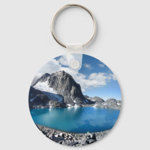 Lake Catherine and Banner Peak - Sierra Nevada Keychain