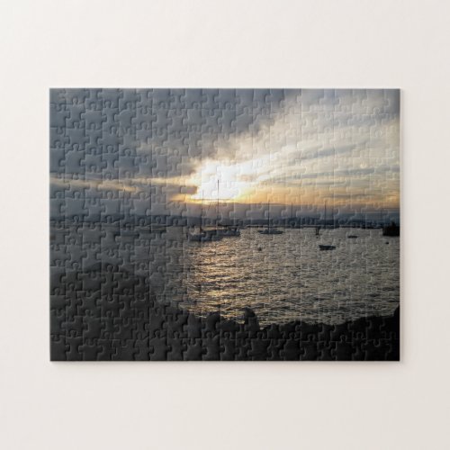 Lake Champlain at Sunset Puzzle