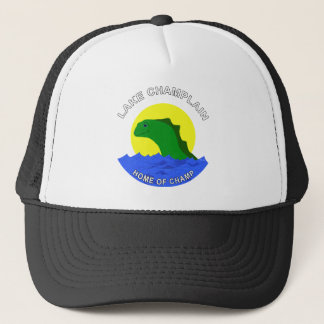 Lake Champlain Friendly Lake Monster Trucker Hat