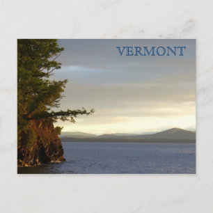 Lake Champlain from Shelburn Farms, VT Postcard