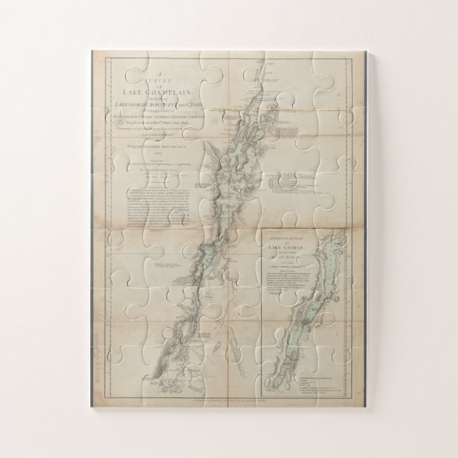 Lake Champlain Jigsaw Puzzle (Vertical)