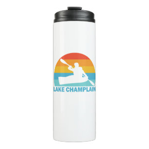 Lake Champlain New York Vermont Kayak Thermal Tumbler