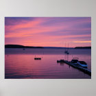 Lake Champlain Sunset Poster | Zazzle.com