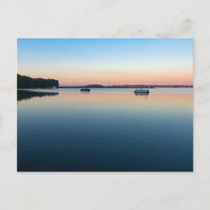 lake champlain sunrise in saint albans bay holiday postcard