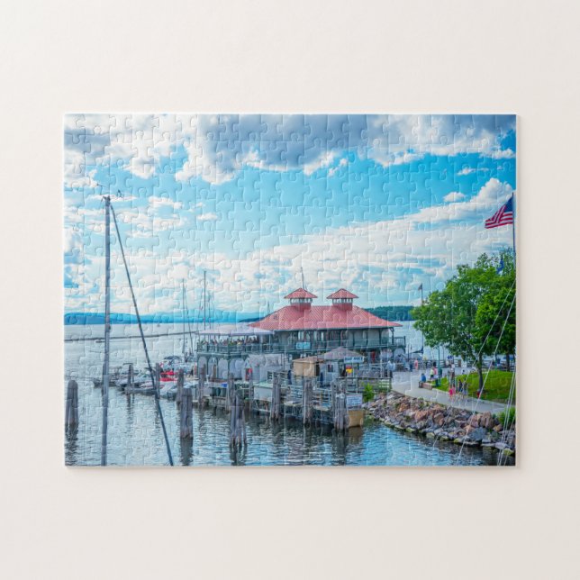 Lake Champlain  Vermont. Jigsaw Puzzle (Horizontal)