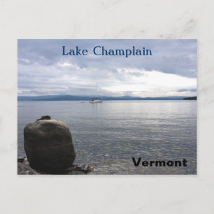 Lake Champlain Vermont Postcard