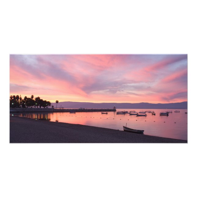 Lake Chapala Sunrise Card (Front)