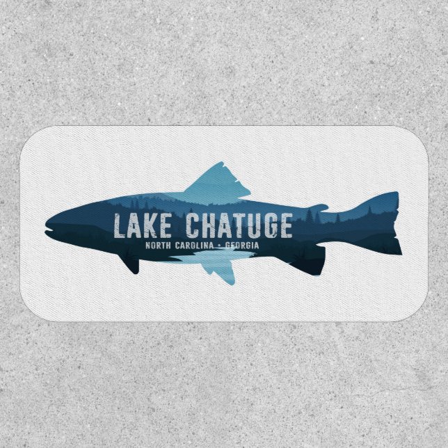 Lake Chatuge North Carolina Georgia Fish Patch (Front)