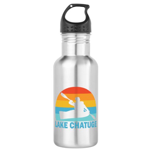 Lake Chatuge North Carolina Georgia Kayak Stainless Steel Water Bottle