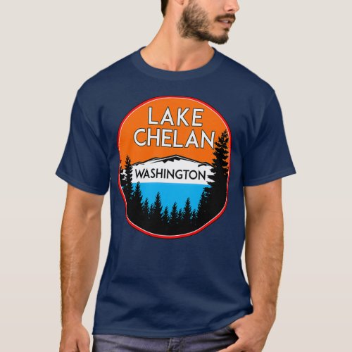 LAKE CHELAN WASHINGTON BOATING WATER SPORTS SKIING T_Shirt