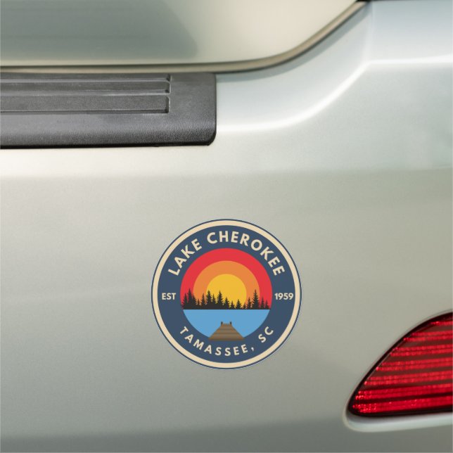 Lake Cherokee Car Magnet (In Situ)