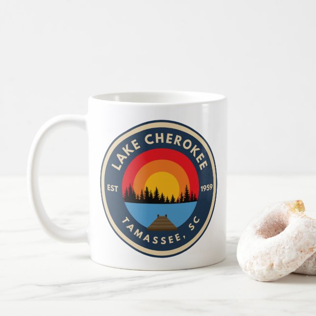 Lake Cherokee Mug (With Donut)