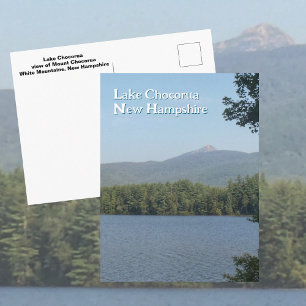 Lake Chocorua View New Hampshire White Mountains  Postcard