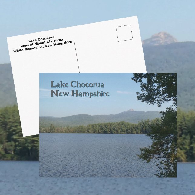 Lake Chocorua White Mountains New Hampshire Photo Postcard (Creator Uploaded)