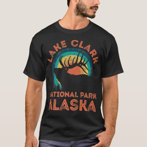 Lake Clark National Park Alaska Elk Nature Hiking  T_Shirt