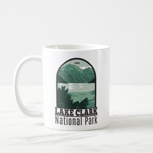 Lake Clark National Park Alaska Vintage Coffee Mug