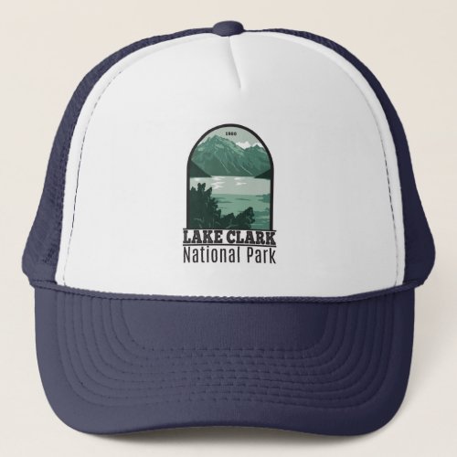 Lake Clark National Park Alaska Vintage  Trucker Hat
