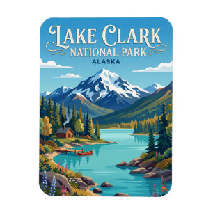 Lake Clark National Park and Preserve Alaska Magnet
