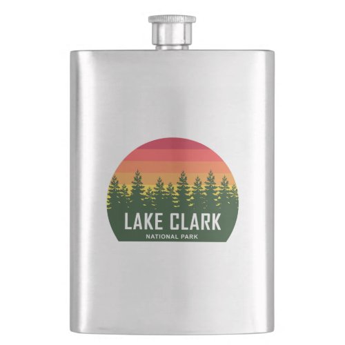 Lake Clark National Park Flask