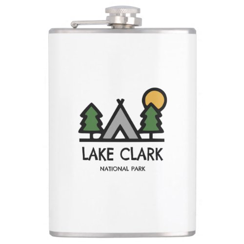 Lake Clark National Park Flask