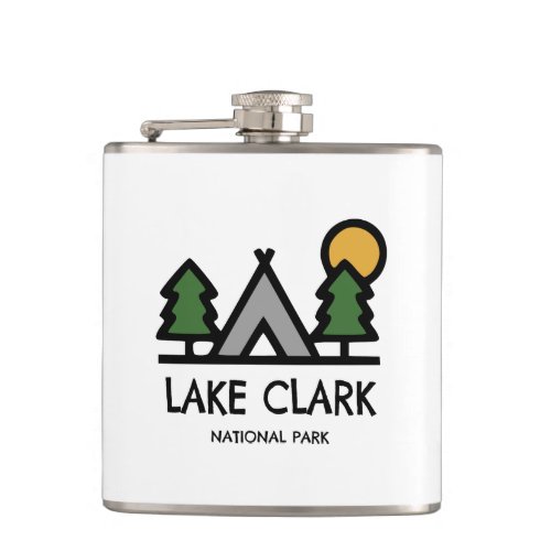 Lake Clark National Park Flask