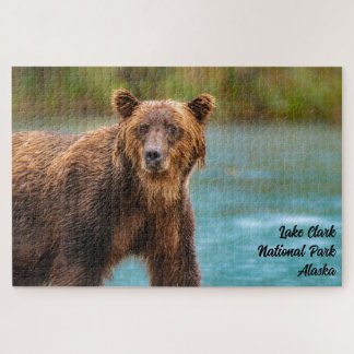 Lake Clark National Park Grizzly Bear Jigsaw Puzzle
