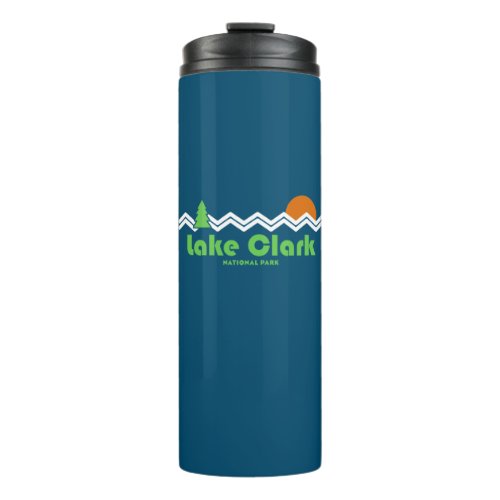 Lake Clark National Park Retro Thermal Tumbler