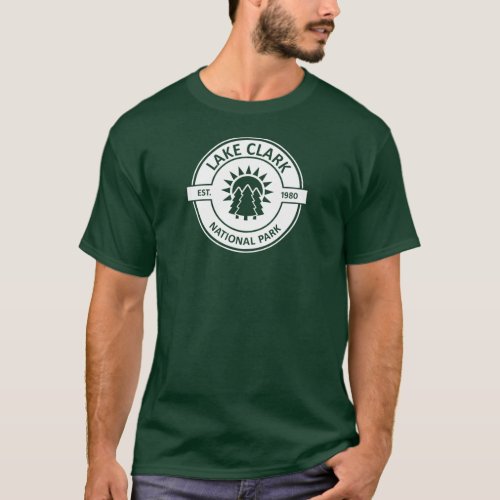 Lake Clark National Park Sun Trees T_Shirt