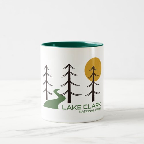 Lake Clark National Park Trail Two_Tone Coffee Mug