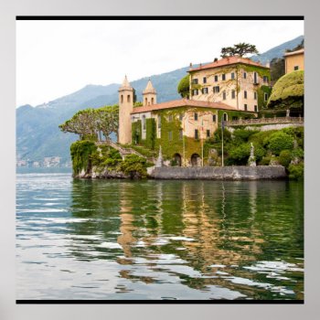 Lake Como In Italy Poster by The_best_in_Nature at Zazzle