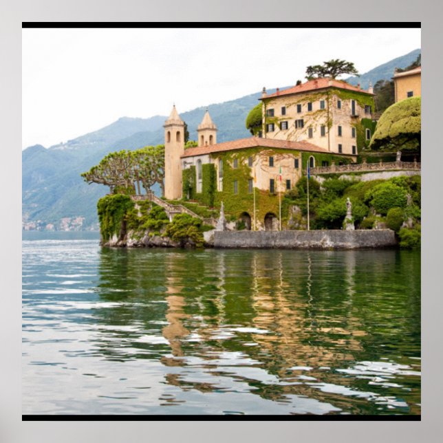 Lake Como in Italy Poster (Front)