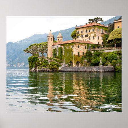 Lake Como In Italy Poster
