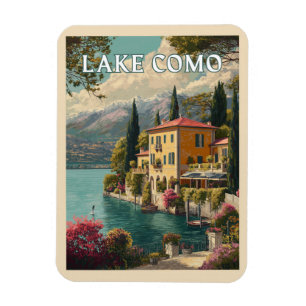 Lake Como – Italian Lakeside Charm Magnet