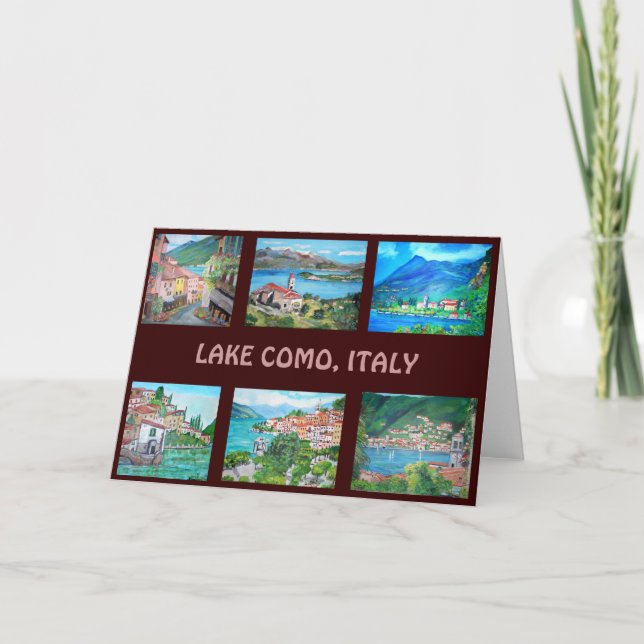 Lake Como, Italy - Greeting Card (Front)