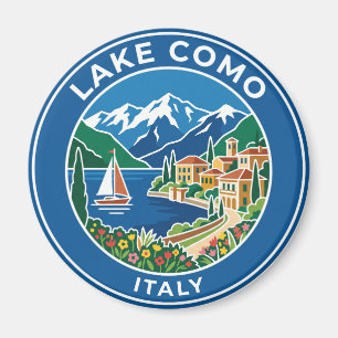 Lake Como Italy Magnet