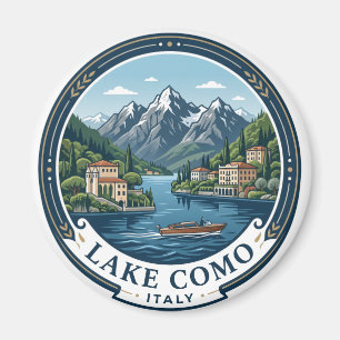 Lake Como Italy Magnet