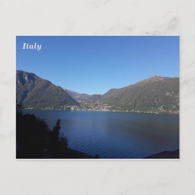 Lake Como, Italy Postcard (Front)