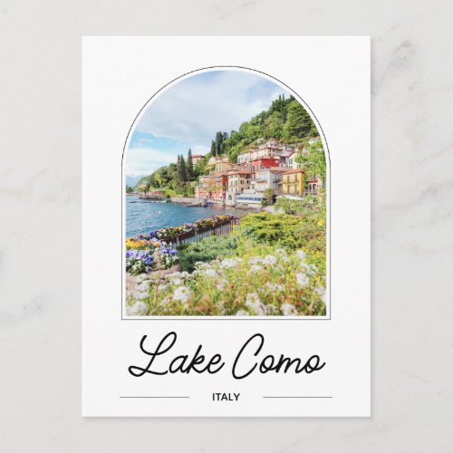 Lake Como Italy Postcard