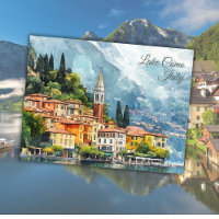 Lake Como Italy Vacation Europe Art Keepsake