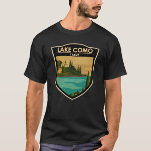 Lake Como Italy Vintage T-Shirt