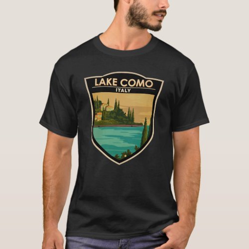 Lake Como Italy Vintage  T_Shirt