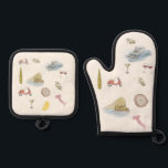 Lake Como Italy Watercolor  Oven Mitt & Pot Holder Set<br><div class="desc">The Lake Como, Italy Watercolor Oven Mitt & Pot Holder Set brings the serene beauty of one of Italy’s most breathtaking destinations into your kitchen. Featuring delicate watercolor illustrations of Lake Como’s iconic villas, picturesque waterfront, and rolling hills, this set captures the elegance and tranquility of this beloved Italian getaway....</div>